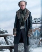 A Series Of Unfortunate Events Count Olaf Black Fur Long Coat
