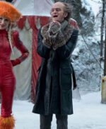 A Series Of Unfortunate Events Count Olaf Black Fur Long Coat