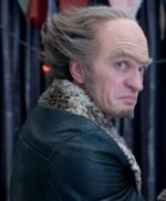 A Series Of Unfortunate Events Count Olaf Black Fur Long Coat