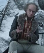 A Series Of Unfortunate Events Count Olaf Black Fur Long Coat