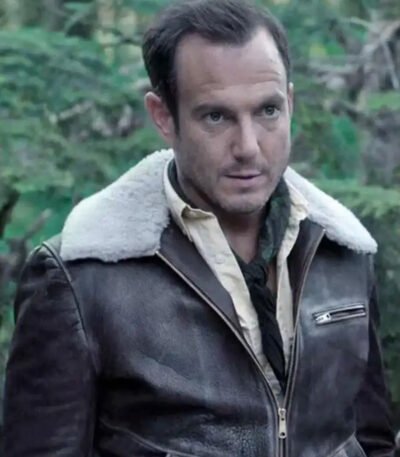 A Series Of Unfortunate Events Father Quagmire Brown Leather Jacket