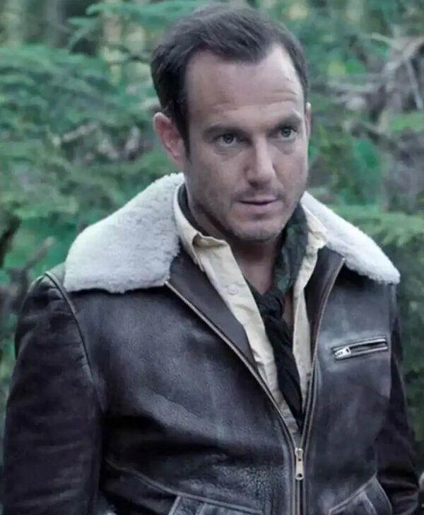 A Series Of Unfortunate Events Father Quagmire Brown Leather Jacket