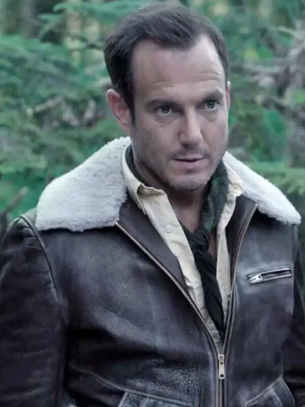 A Series Of Unfortunate Events Father Quagmire Brown Leather Jacket
