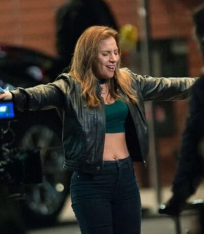 A Star is Born Lady Gaga Black Jacket