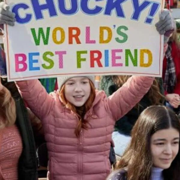 A World Record Christmas Daphne Hoskins Pink Puffer Jacket