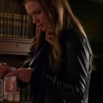 A.J. Cook Criminal Minds S10 Biker Jacket
