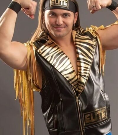 AEW The Young Bucks Elite Leather Vest