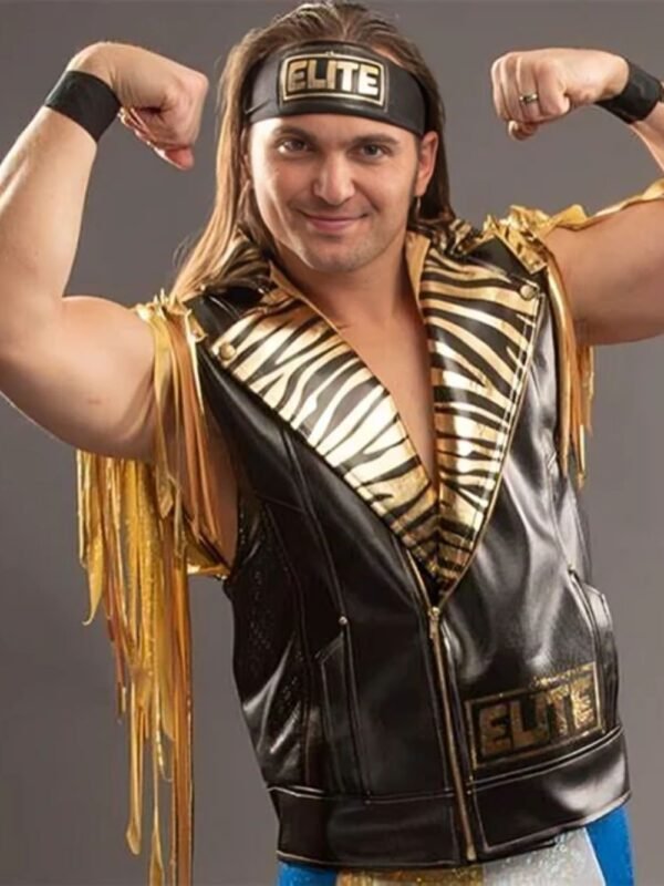 AEW The Young Bucks Elite Leather Vest