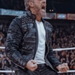 AEW Wrestle Dream Edge Black Leather Jacket
