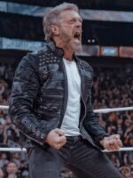 AEW Wrestle Dream Edge Black Leather Jacket