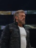 AEW Wrestle Dream Edge Black Leather Jacket