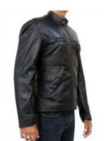 Aaron Taylor Johnson Godzilla Leather Black Jacket