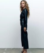 Abbott Elementary S02 Ava Coleman Leather Jumpsuit