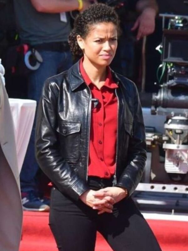 Abby Lift Movie 2024 Black Jacket