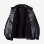 Abigail Genuine Leather Sherpa Aviator Bomber Jacket