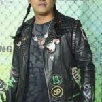 Adam Beach Suicide Squad Slipknot Biker Jacket
