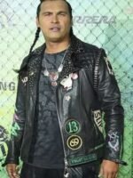 Adam Beach Suicide Squad Slipknot Biker Jacket