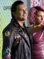 Adam Beach Suicide Squad Slipknot Biker Jacket