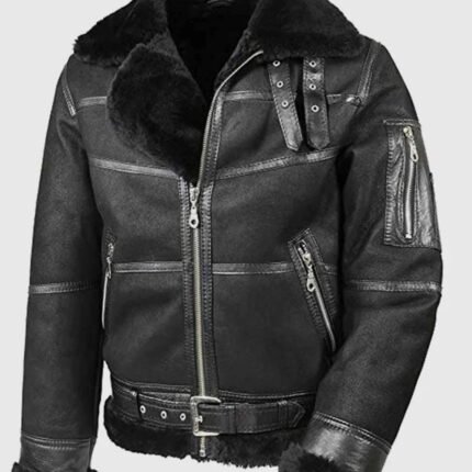 Adams Aviator B16 Shearling Fur Sheepskin Jacket