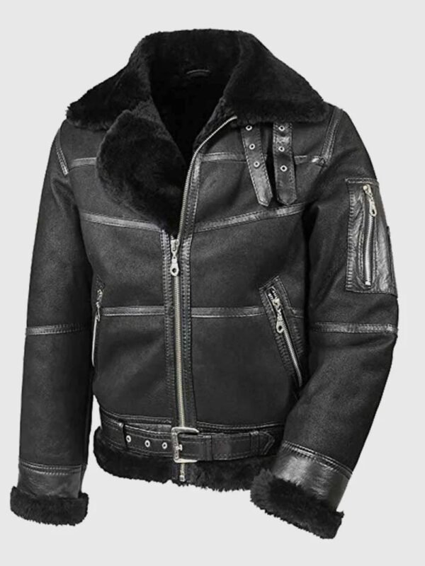 Adams Aviator B16 Shearling Fur Sheepskin Jacket