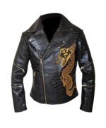 Adewale Waylon Suicide Squad Jones Killer Croc Leather Jacket