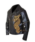 Adewale Waylon Suicide Squad Jones Killer Croc Leather Jacket
