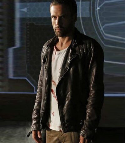 Agents of S.H.I.E.L.D S2 Lance Hunter Brown Leather Jacket