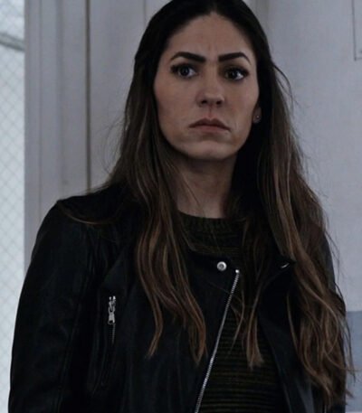 Agents of Shield Elena Yo Yo Rodriguez Black Leather Jacket