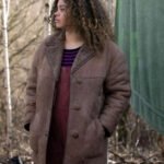 Aisha Toussaint Vigil Leather Coat