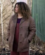 Aisha Toussaint Vigil Leather Coat