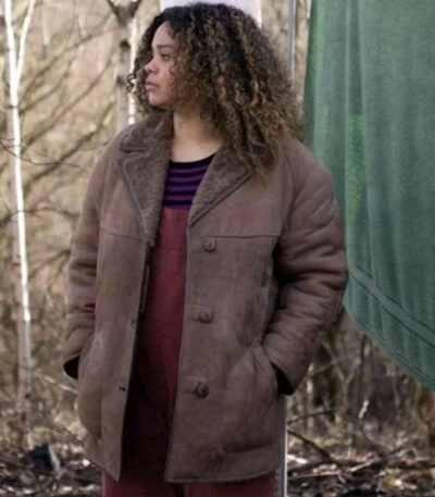 Aisha Toussaint Vigil Leather Coat