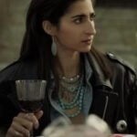 Alba Flores Money Heist Black Fringe Jacket