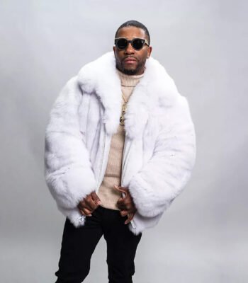 Alberto Mink Fur White Jacket