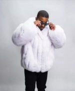 Alberto Mink Fur White Jacket