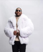Alberto Mink Fur White Jacket