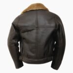 Alex Brown Shearling Flight Pilot Jacket