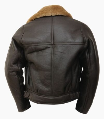 Alex Brown Shearling Flight Pilot Jacket