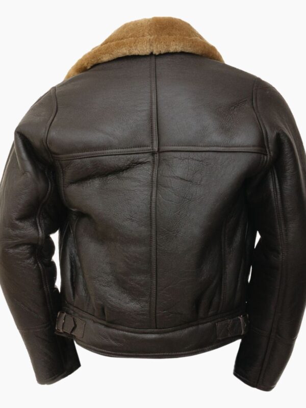 Alex Brown Shearling Flight Pilot Jacket