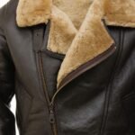 Alex Brown Shearling Flight Pilot Jacket