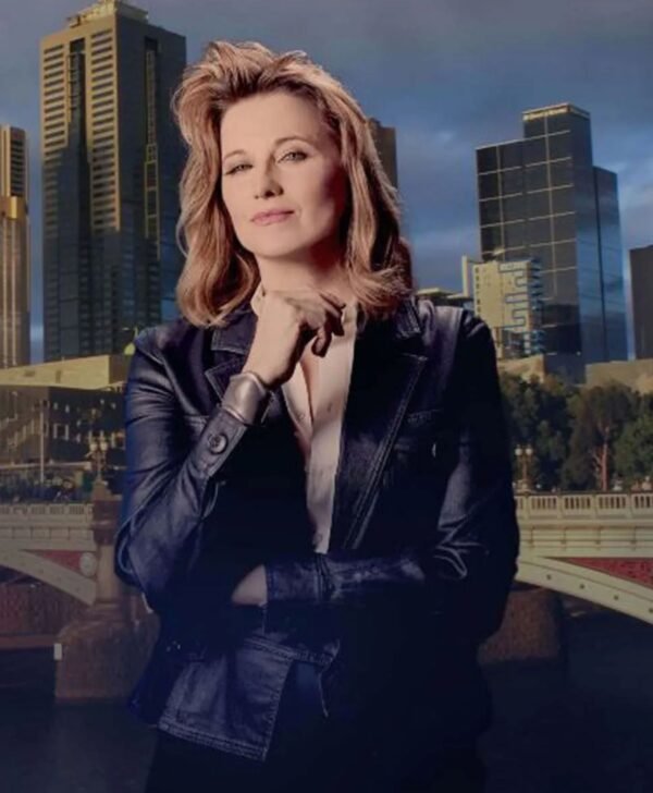 Alexa Crowe My Life Is Murder Leather Jacket
