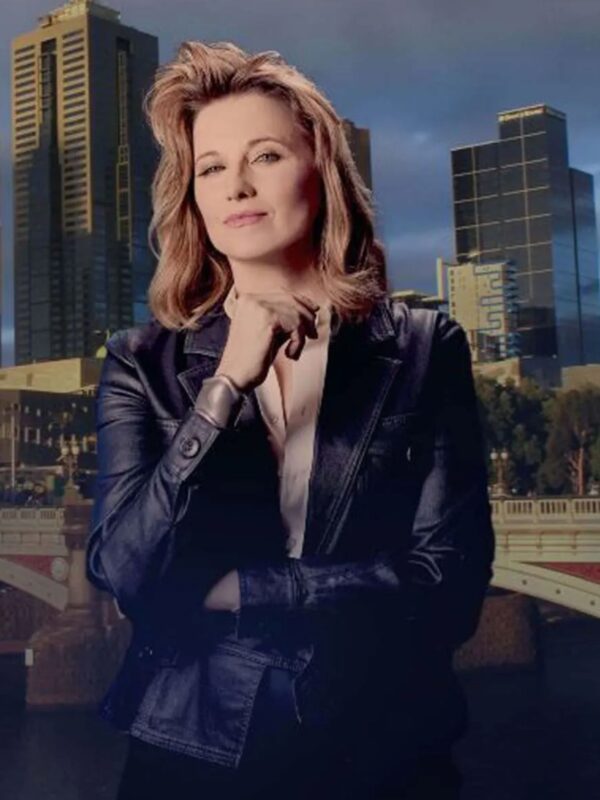 Alexa Crowe My Life Is Murder Leather Jacket