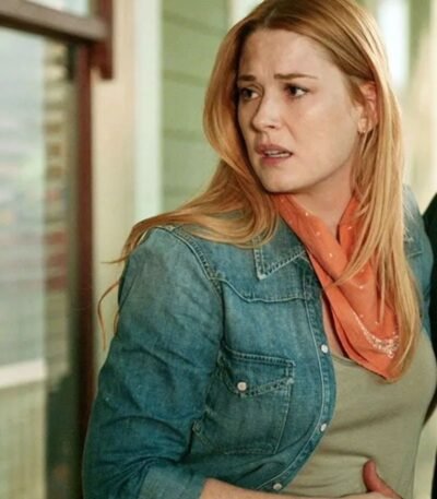 Alexandra Breckenridge Virgin River S05 Denim Shirt