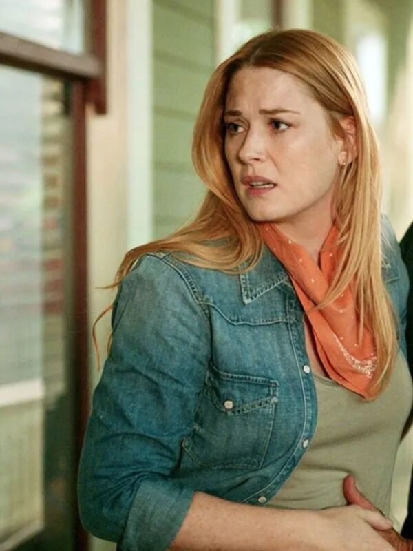 Alexandra Breckenridge Virgin River S05 Denim Shirt