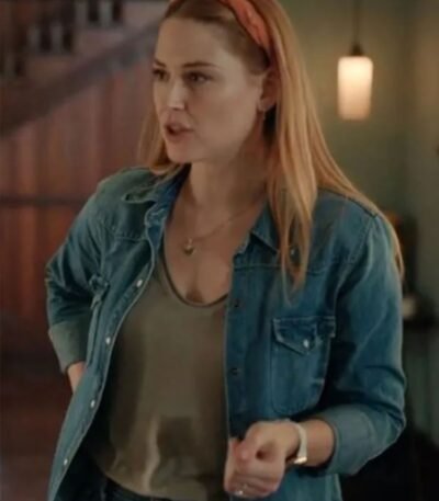 Alexandra Breckenridge Virgin River S05 Denim Shirt