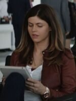 Alexandra Daddario San Andreas Movie Leather Jacket