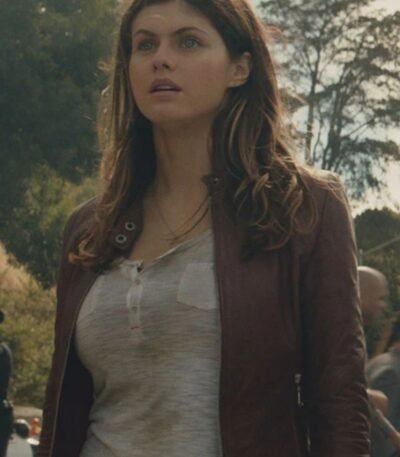 Alexandra Daddario San Andreas Movie Leather Jacket