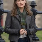 Alice Brooks Shetland Biker Leather Jacket