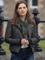 Alice Brooks Shetland Biker Leather Jacket