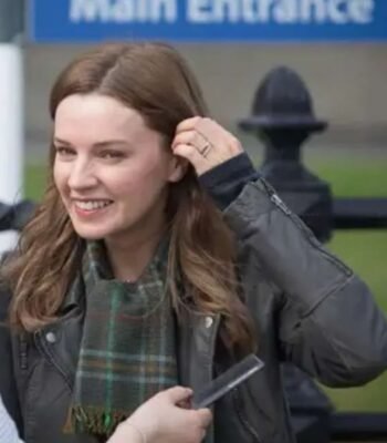 Alice Brooks Shetland Biker Leather Jacket