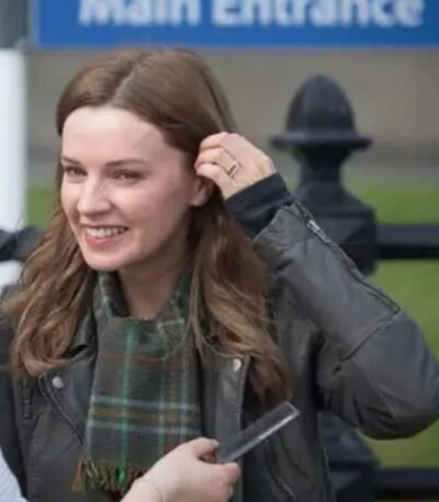 Alice Brooks Shetland Biker Leather Jacket